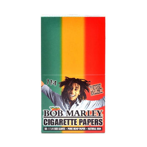 Bob Marley Rolling Papers 1 1/4" - Hemp Paper - The Smoking Hound