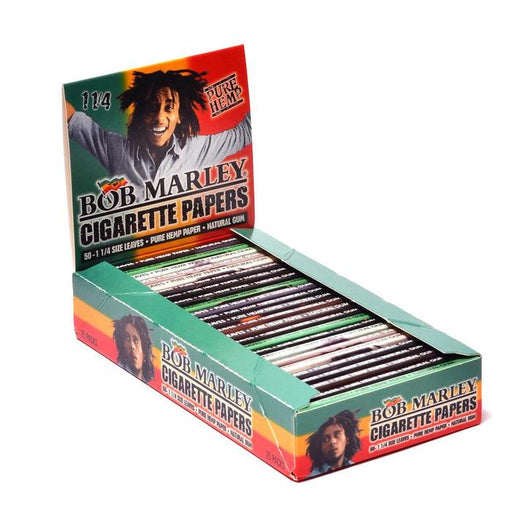 Bob Marley Rolling Papers 1 1/4" - Hemp Paper - The Smoking Hound