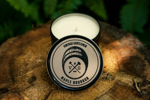 “Maple Bourbon” Soy Candle by Vintage Gentlemen - The Smoking Hound