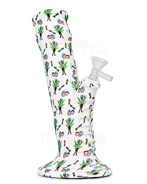 10" Assorted Silicone Tube Water Pipe 14mm - The Smoking Hound